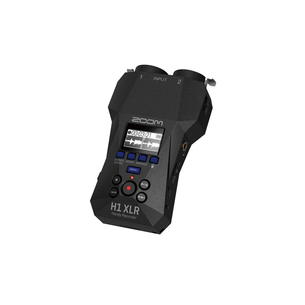 H1 XLR - Grabadora portátil estéreo digital de 32 bits con coma flotante  - 2 entradas combo jack/ XLR