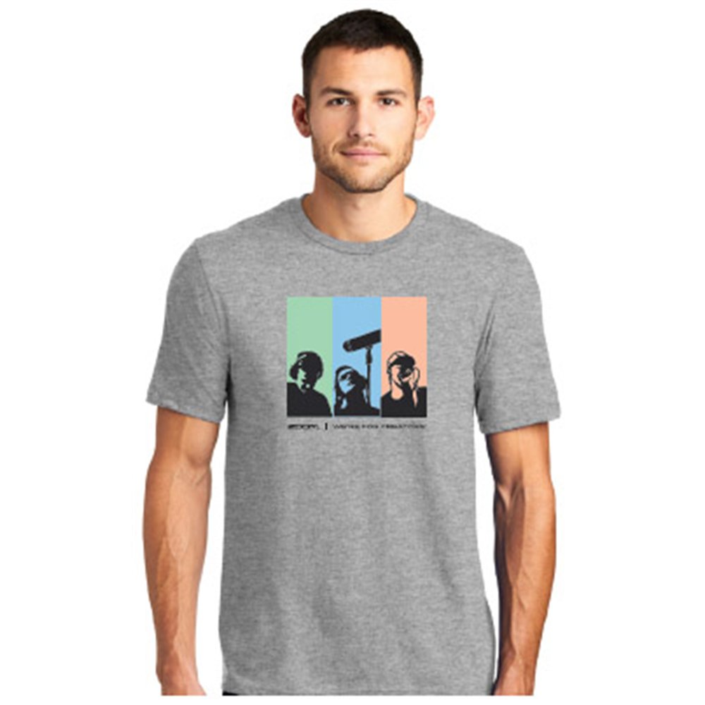 ZTS/GRY-S - T-Shirt ZOOM gris - Talla S