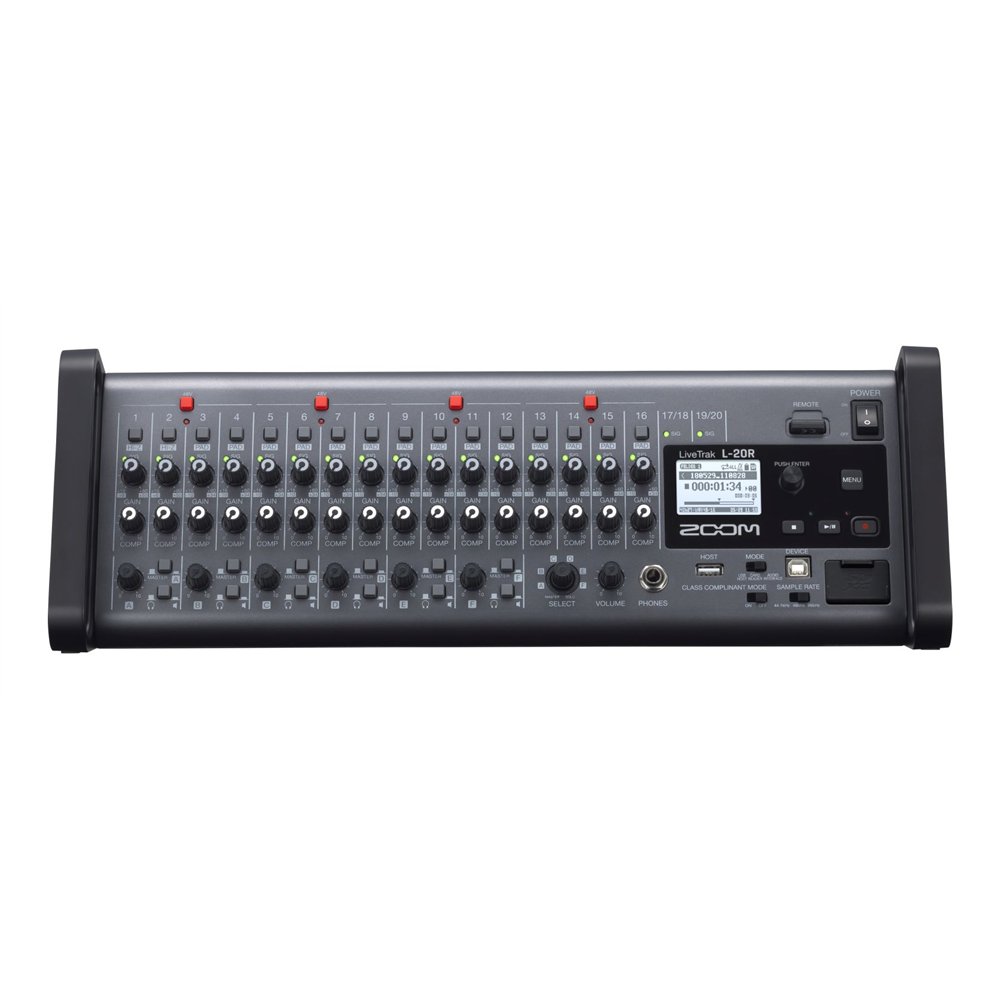 L-20R LiveTrak - Mezclador digital 20 canales, grabador e interface de audio - formato rack