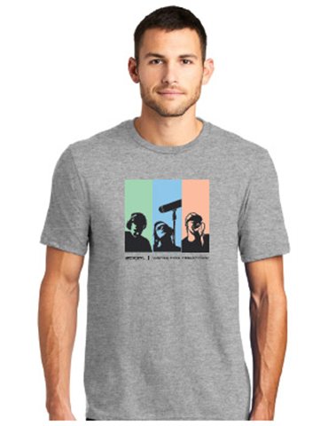 ZTS/GRY-M - T-Shirt ZOOM gris - Talla M