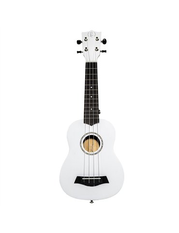 Ukelele Soprano Bones SP200S-WH Linden Blanco Satinado