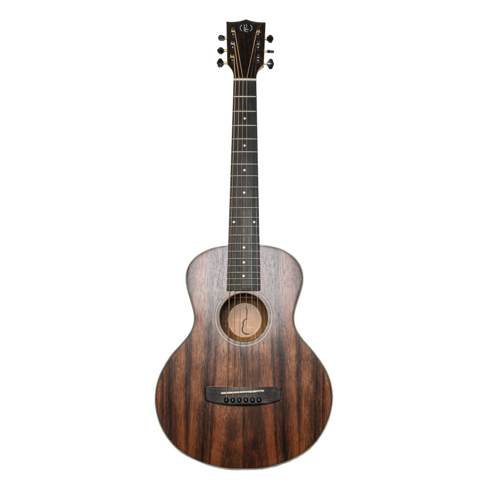 Guitarra acústica de viaje Bones BAC-200 Ébano
