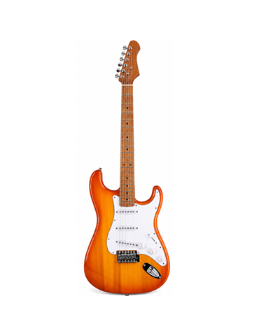 Guitarra Eléctrica Bones Texas Series B-SSS Honey