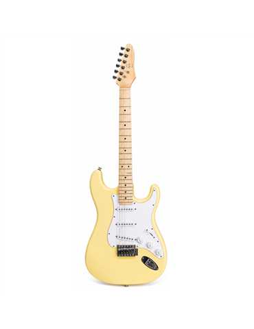 Guitarra Eléctrica Bones California Series B-SSS Yellow