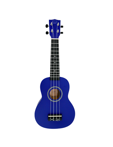 Ukelele Soprano Bones School BSBL Azul