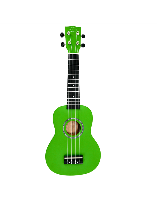 Ukelele Soprano Bones School BSGR Verde