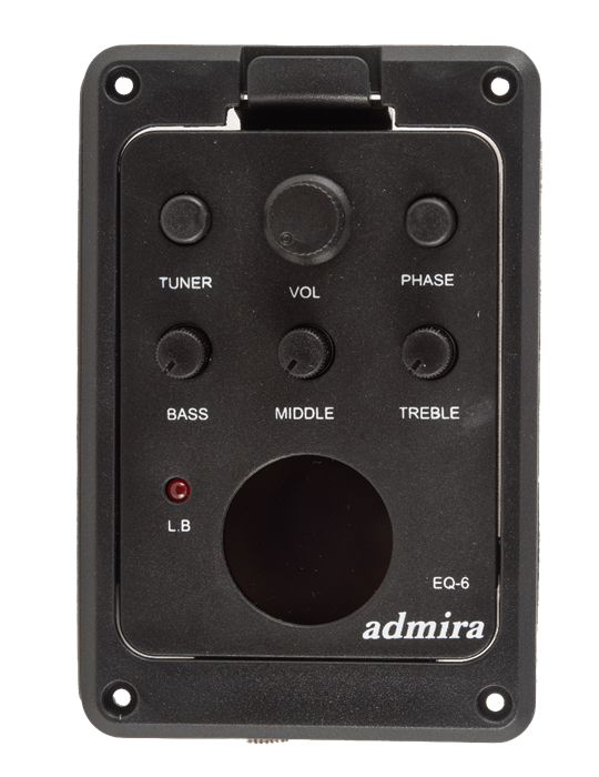 GUITARRA CLÁSICA ADMIRA LUNA SERIE ESTUDIO CUTAWAY ELECTRIFICADA EQ6