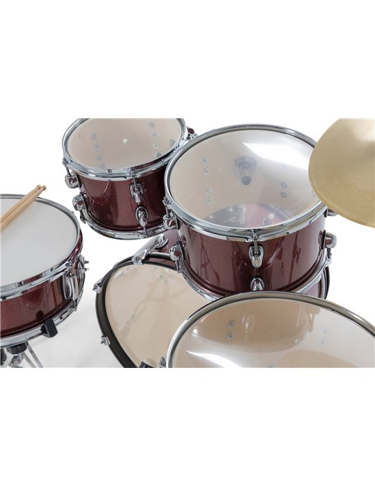 Drum set RenegadeRuby Sparkle