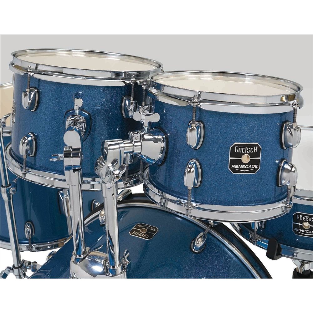 Drum set RenegadeBlue Sparkle