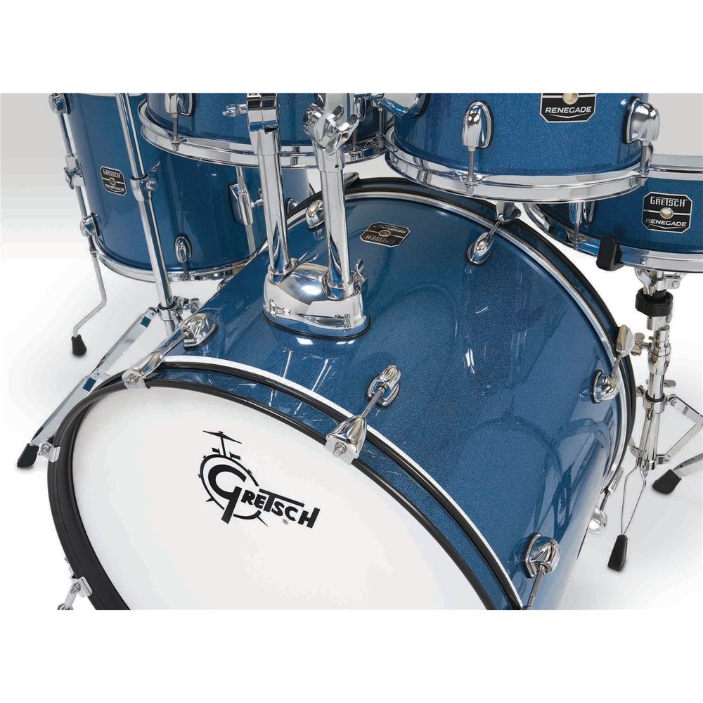 Drum set RenegadeBlue Sparkle