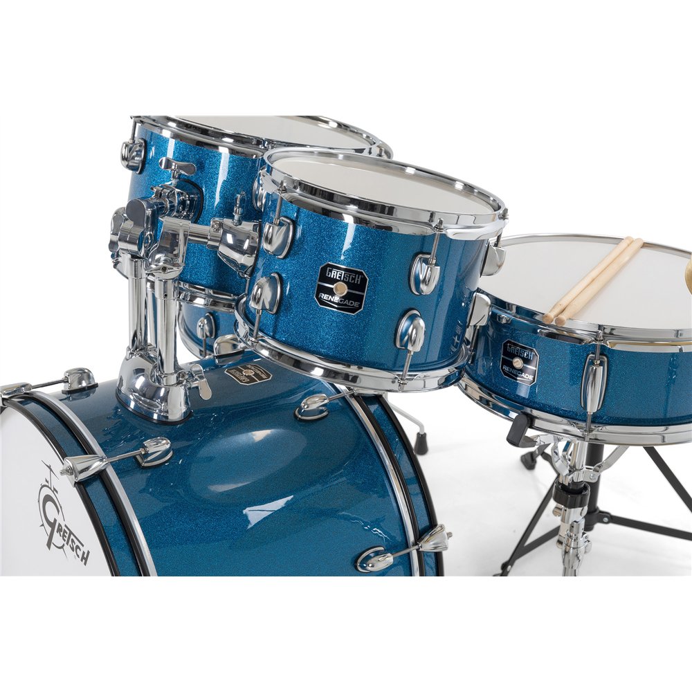 Drum set RenegadeBlue Sparkle