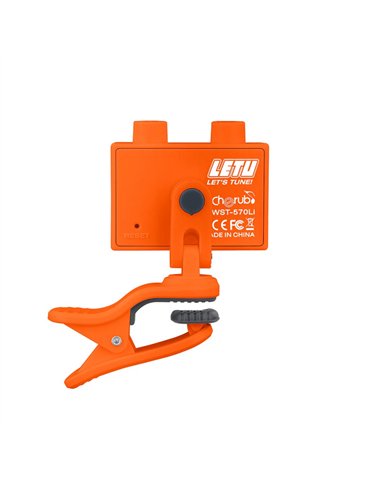 Afinador Cherub WST-570LI Pinza Naranja 2