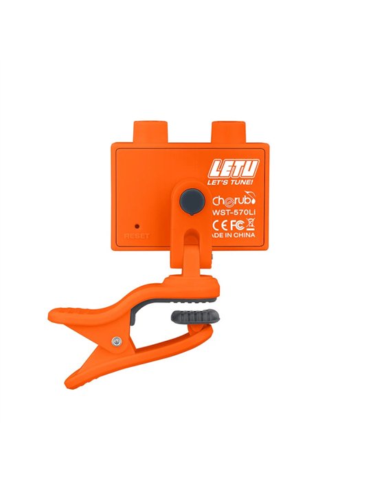 Afinador Cherub WST-570LI Pinza Naranja