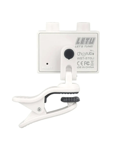 Afinador Cherub WST-570LI Pinza Blanco 2
