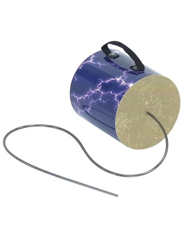 Tambor con muelle Tubo Trueno6 x 6" Recto SP-0606-TL