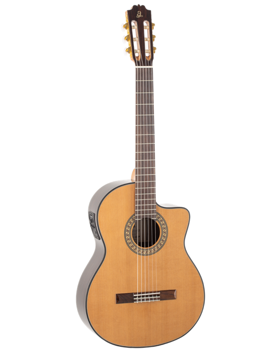 GUITARRA CLÁSICA ADMIRA A6 ELECTRIFICADA CON CUTAWAY CON FISHMAN SERIE ARTESANÍA