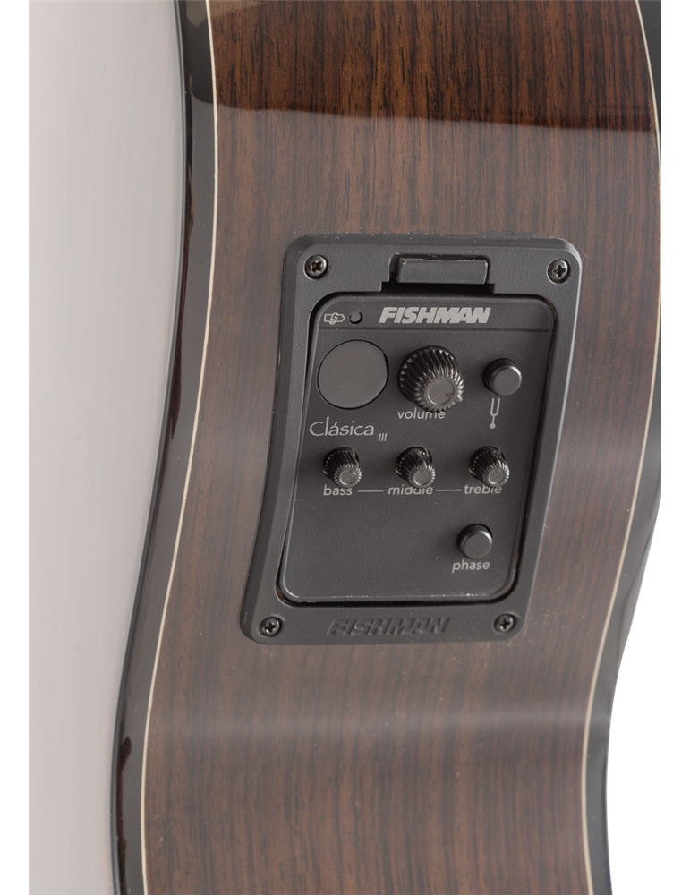 GUITARRA CLÁSICA ADMIRA A6 ELECTRIFICADA CON CUTAWAY CON FISHMAN SERIE ARTESANÍA