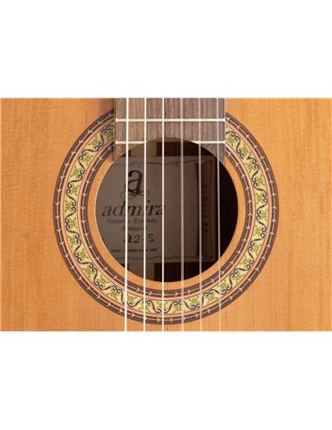 GUITARRA CLÁSICA ADMIRA A2 SERIE ARTESANÍA SATINADA 2