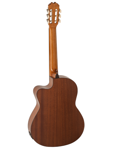 GUITARRA CLÁSICA ADMIRA ALBA 4/4 ELECTRIFICADA CON CUTAWAY ZURDA SERIE INICIACIÓN BRILLO 2