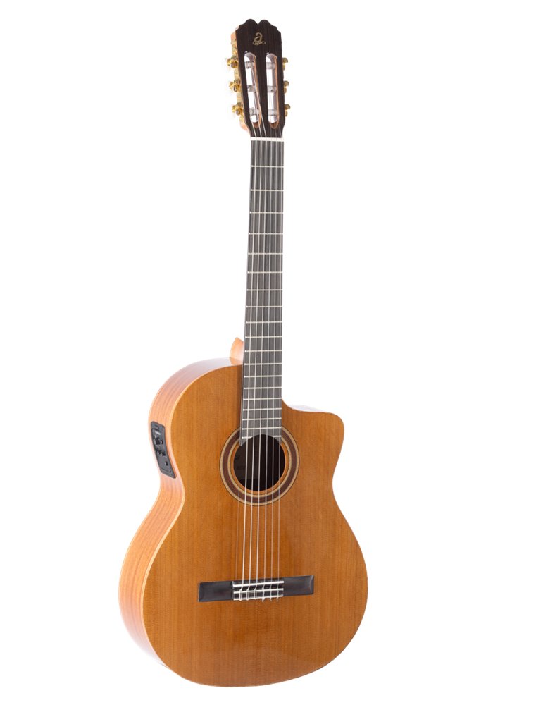 GUITARRA CLÁSICA ADMIRA GRANADA ELECTRIFICADA FISHMAN CUTAWAY SERIE CONSERVATORIO