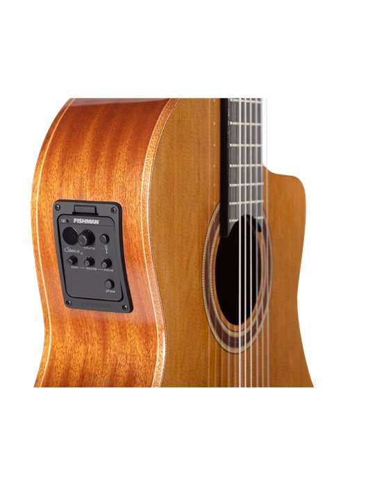 GUITARRA CLÁSICA ADMIRA GRANADA ELECTRIFICADA FISHMAN CUTAWAY SERIE CONSERVATORIO