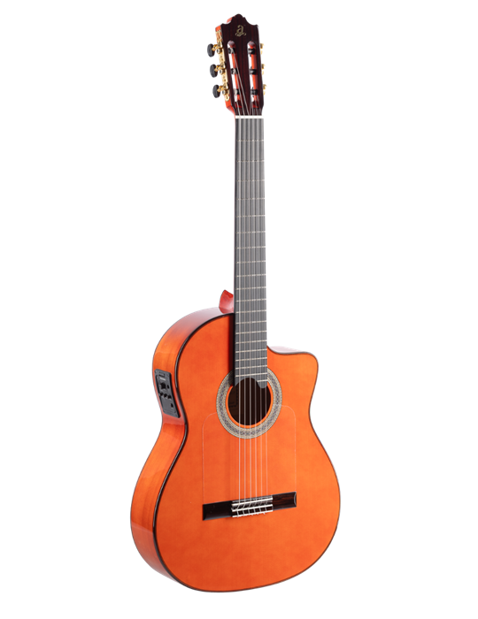 GUITARRA ADMIRA ALEGRÍA SERIE FLAMENCO CUTAWAY FISHMAN