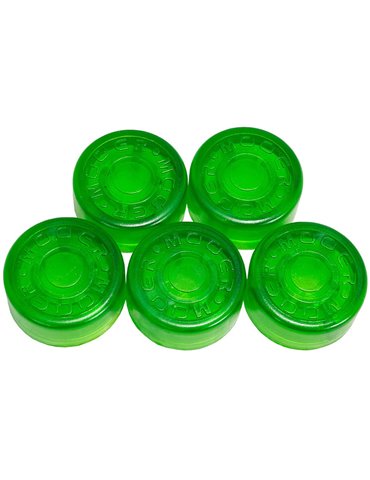GREEN FOOTSWITCH TOPPER,5 PCS PER BAG