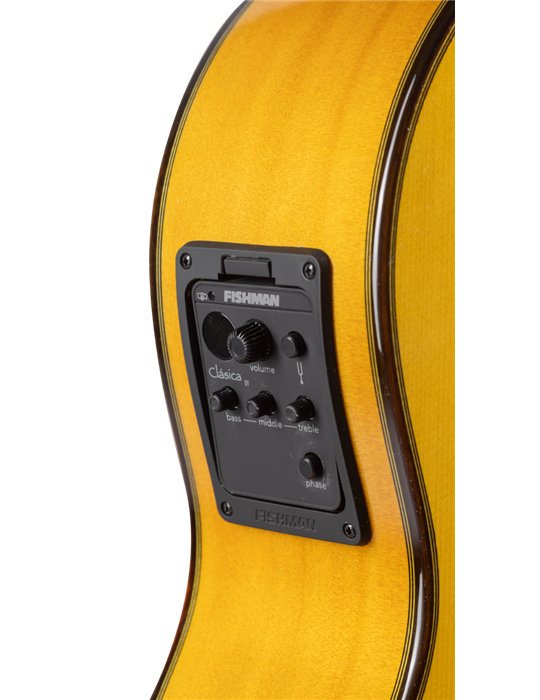 GUITARRA ADMIRA BULERÍA SERIE FLAMENCO FISHMAN