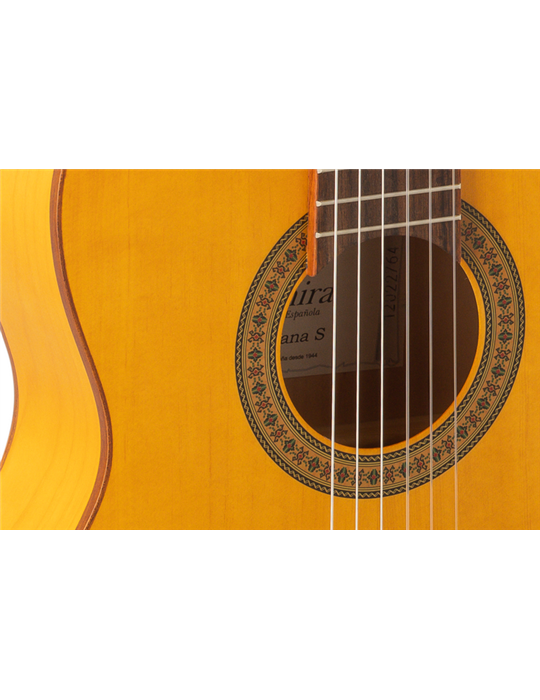 GUITARRA CLÁSICA ADMIRA TRIANA SERIE FLAMENCO ELECTRIFICADA SATINADA OS1