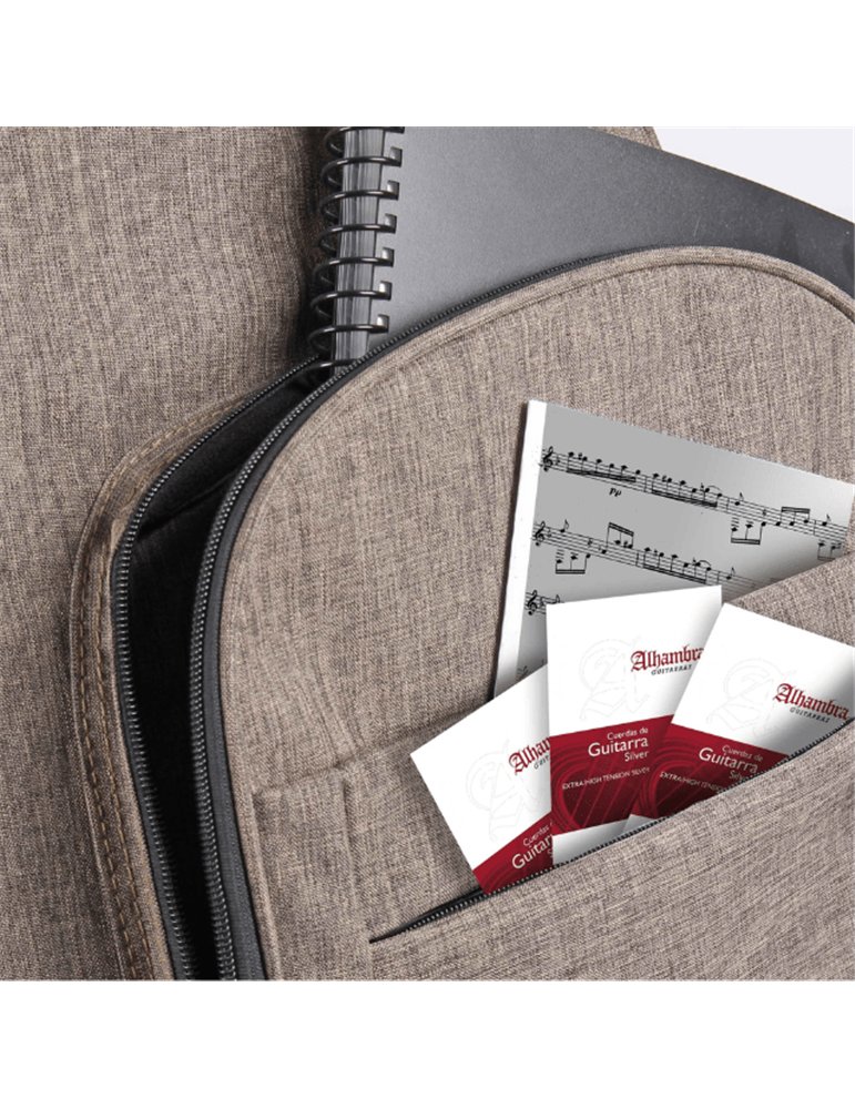 ALHAMBRA ALHA9738 Funda Alhambra Lux 25 mm para Guitarra Clásica