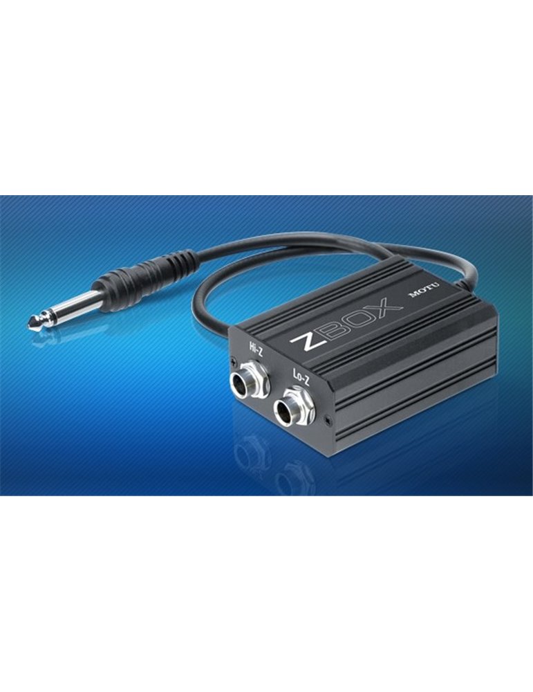 ADAPTADOR IMPEDANCIA GUITARRA ZBOX