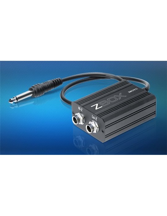 ADAPTADOR IMPEDANCIA GUITARRA ZBOX