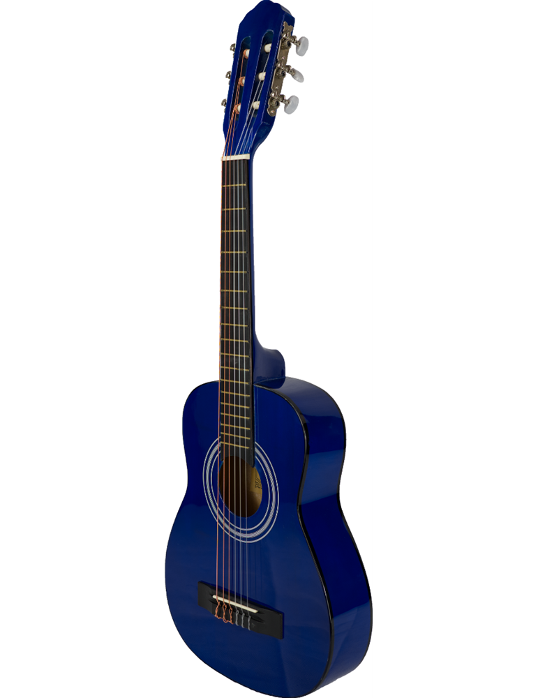GUITARRA CLÁSICA ROCÍO C16 (3/4) TAMAÑO CADETE 90 CMS AZUL