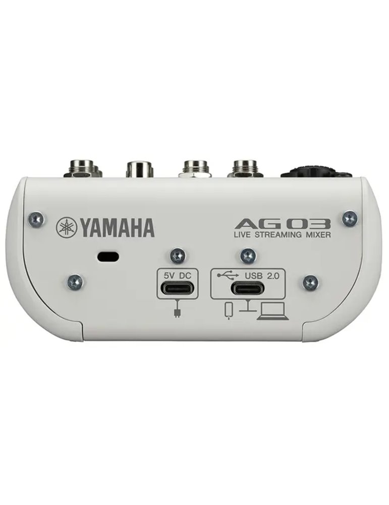 YAMAHA AG03MK2W Mezclador de 3 canales