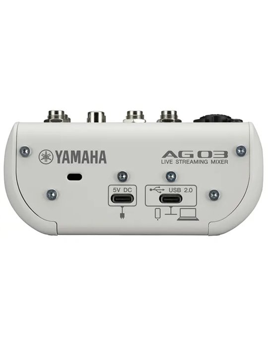 YAMAHA AG03MK2W Mezclador de 3 canales