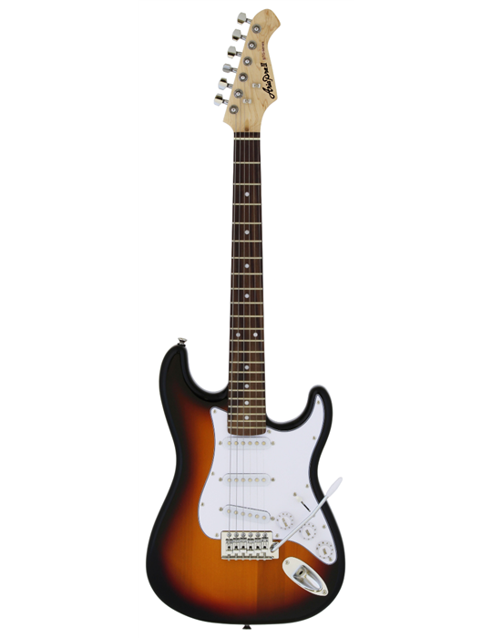 GUITARRA ARIA STRATOCASTER STG-MINI SOMBREADA STGMINISB