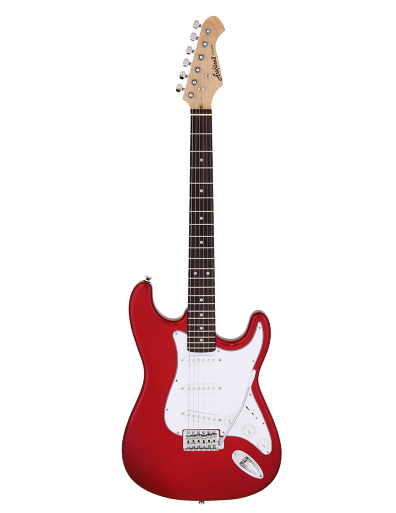 GUITARRA ARIA STRATOCASTER STG-MINI ROJA STGMINIRD