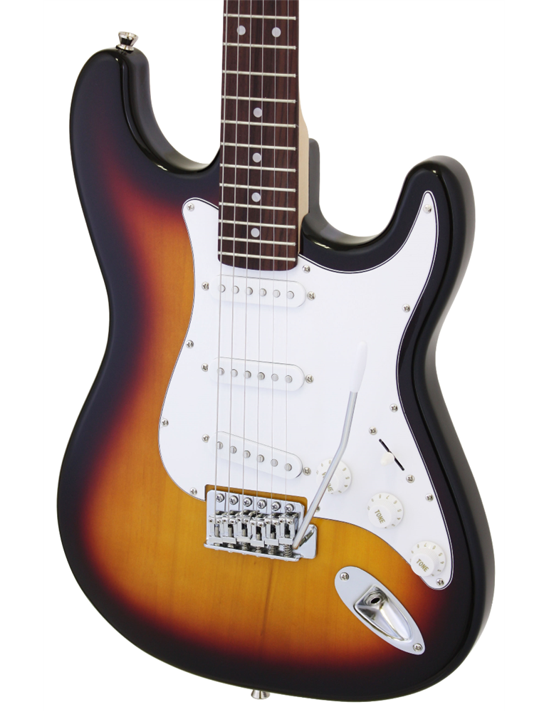 GUITARRA ARIA STRATOCASTER SERIE STG-003 SOMBRAEDA
