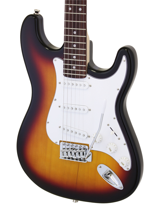 GUITARRA ARIA STRATOCASTER SERIE STG-003 SOMBRAEDA