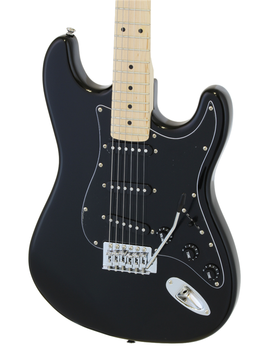 GUITARRA ARIA STG003SPLBK NEGRA TIPO STRATOCASTER