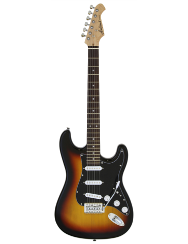 GUITARRA ELÉCTRICA ARIA TIPO STRATOCASTER SOMBREADA