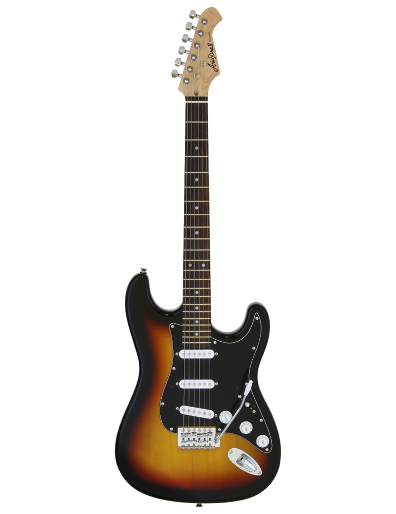 GUITARRA ELÉCTRICA ARIA TIPO STRATOCASTER SOMBREADA