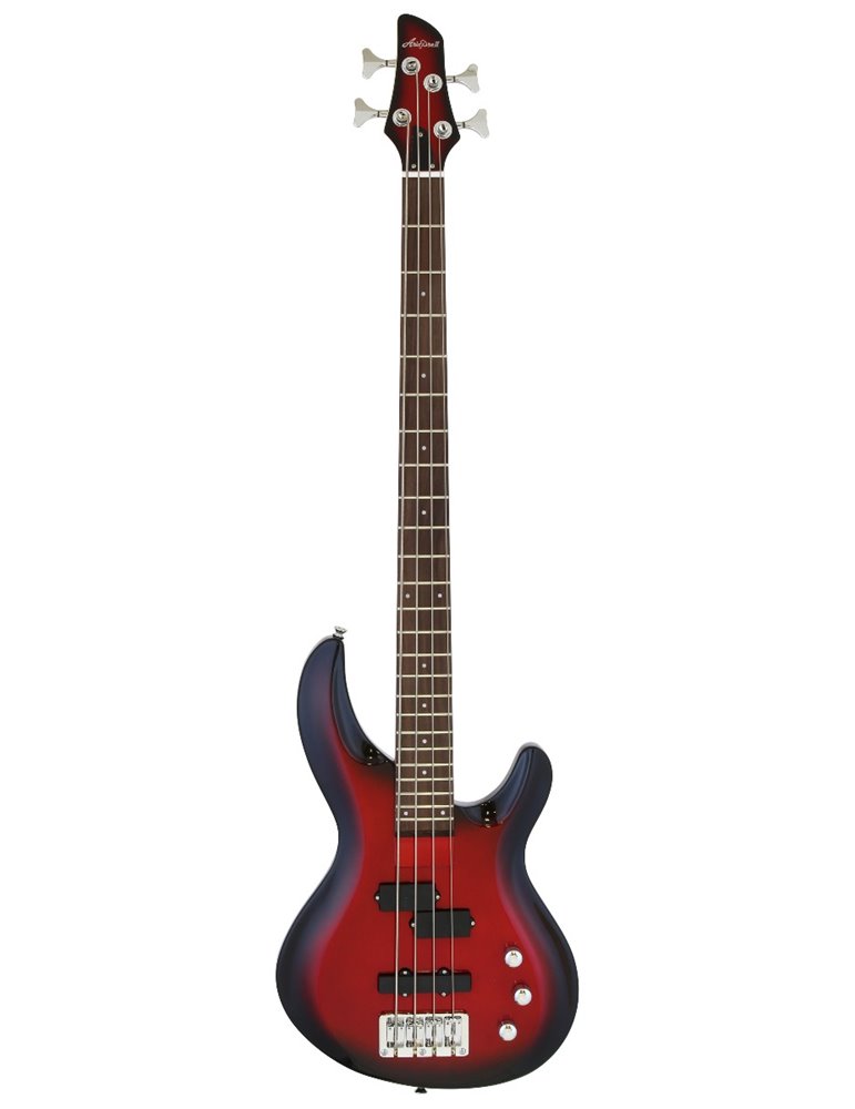 BAJO ELÉCTRICO ARIA IGB-STD ROJO METALIZADO