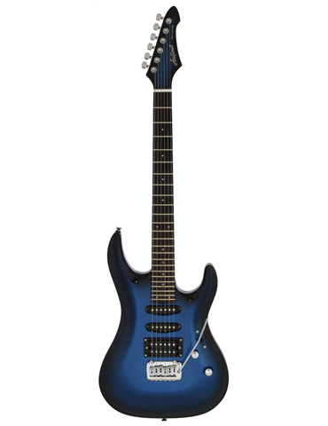 GUITARRA ARIA MAC-STD AZUL METALIZADO