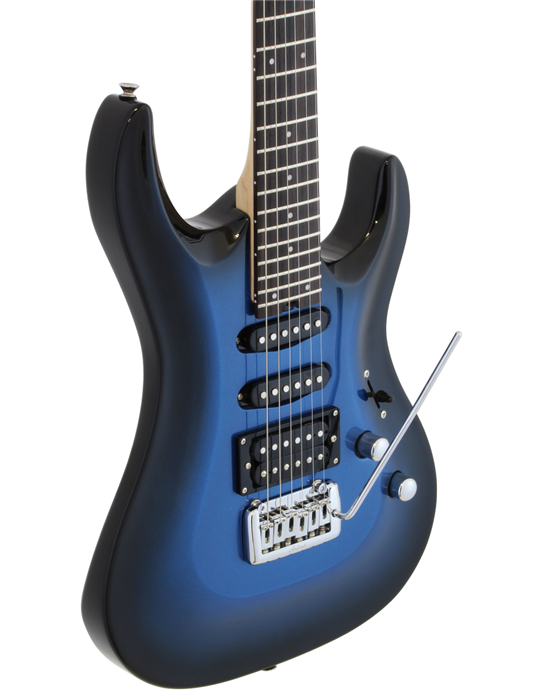 GUITARRA ARIA MAC-STD AZUL METALIZADO