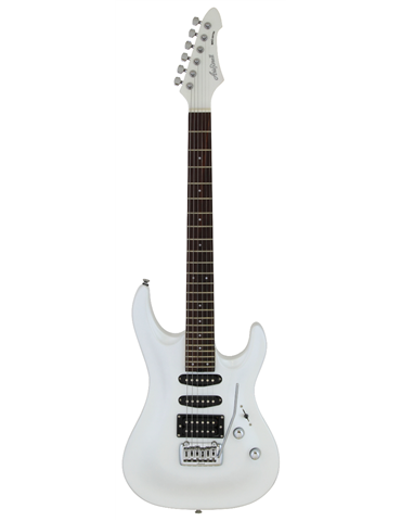 GUITARRA ARIA MAC-STD BLANCO METALIZADO