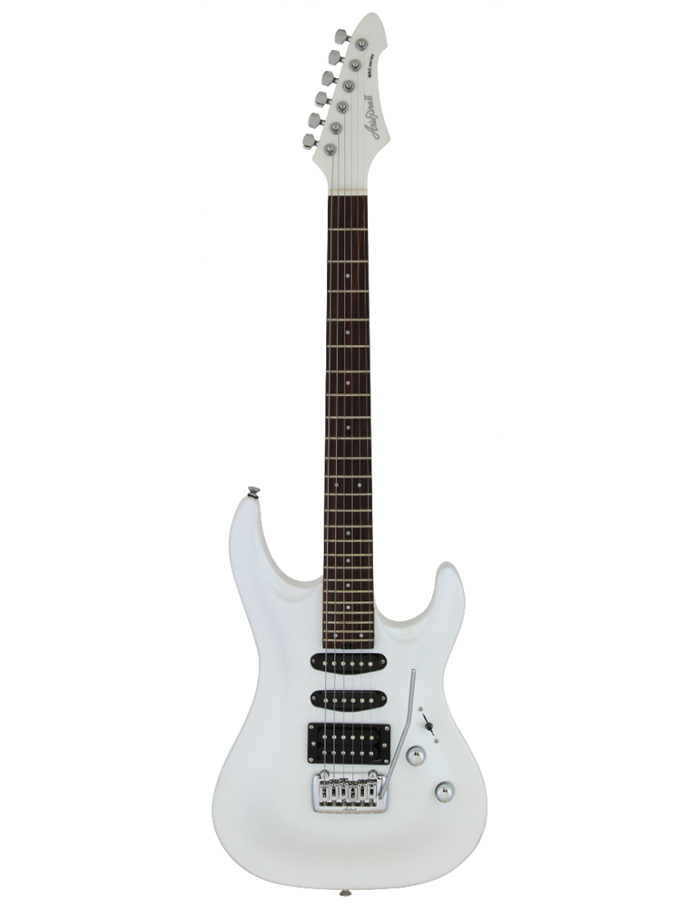 GUITARRA ARIA MAC-STD BLANCO METALIZADO