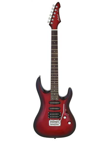 GUITARRA ARIA MAC-STD ROJO METALIZADO
