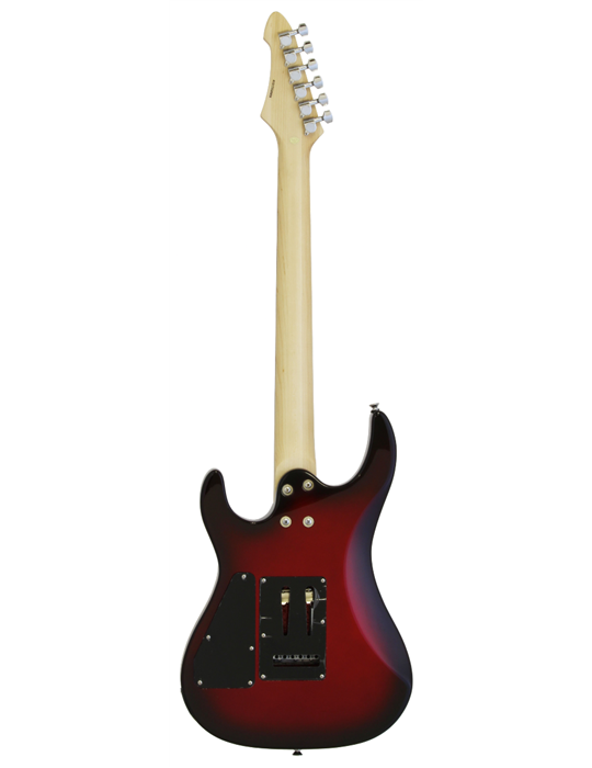 GUITARRA ARIA MAC-STD ROJO METALIZADO