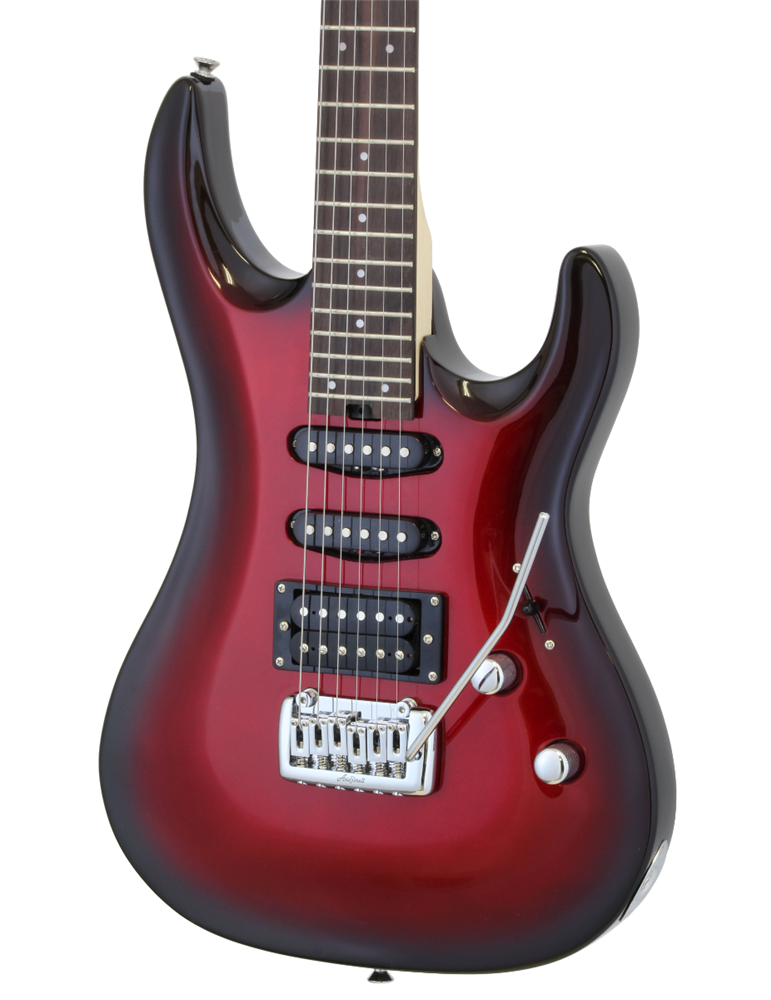GUITARRA ARIA MAC-STD ROJO METALIZADO
